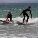 Point Lonsdale learning to surf